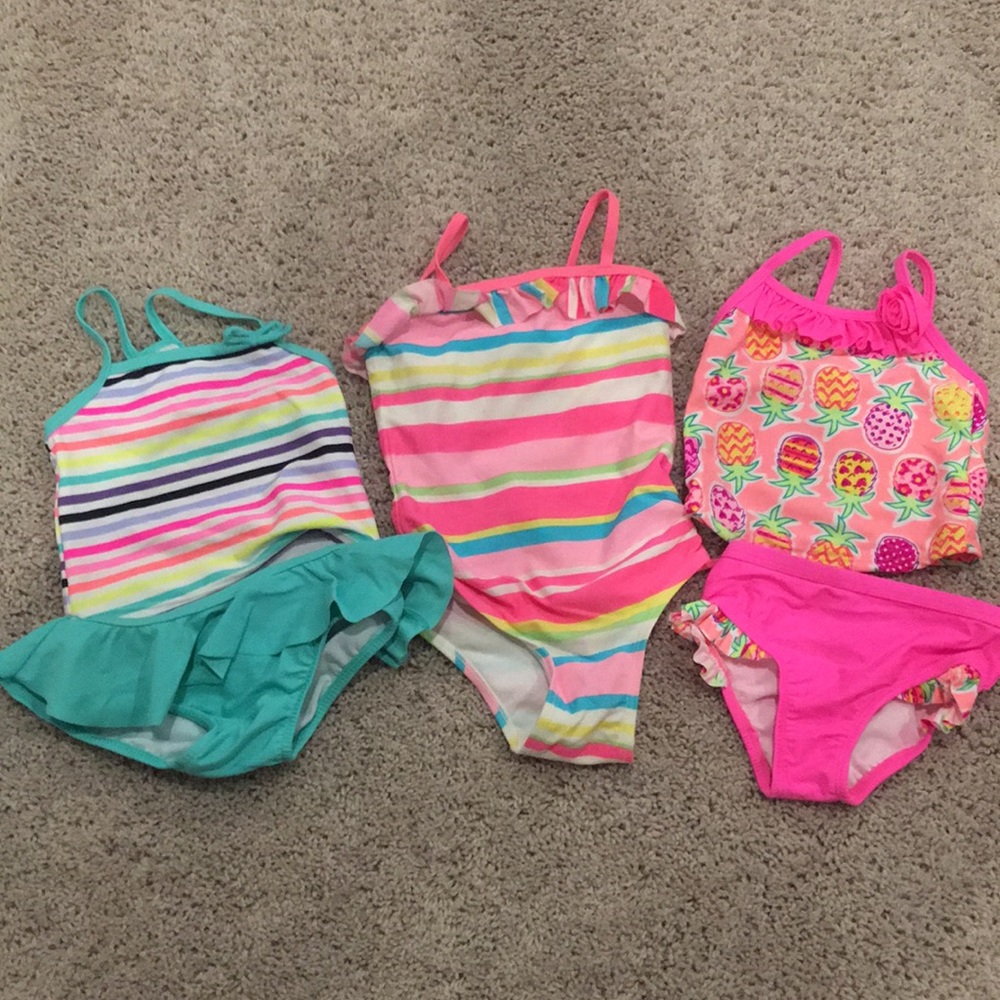 Lot of 3 swimsuits. gap, Carter’s and OP